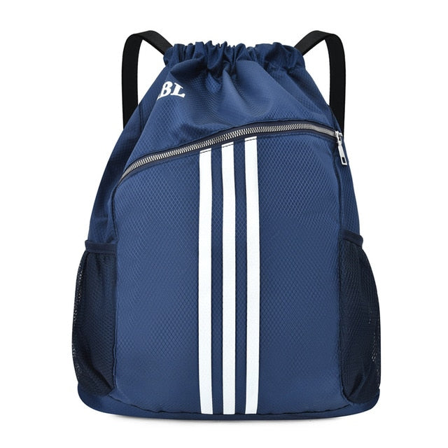 Esportes ao ar livre ginásio saco de basquete mochila para treinamento fim de semana bolsas grandes mulheres fitness feminino viagem yoga cordão saco dos homens