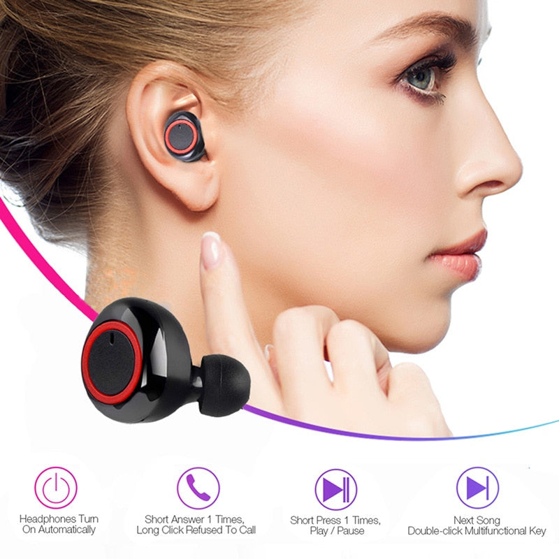 Novo y50 tws bluetooth fone de ouvido sem fio fones earpod jogos fones para apple iphone xiaomi redmi airdots